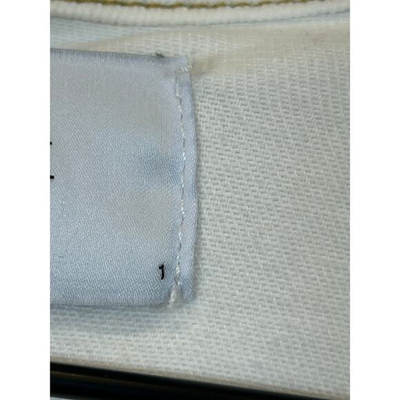 Legoe Heritage Rome denim White maternity shirt dress Women’s size 6 (Medium) - Picture 5 of 10